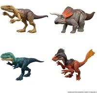 Mattel® Actionfigur Jurassic World, Attack Sortiment, sortiere Lieferung, (1-tlg), Abbildungen dienen als Beispiele.