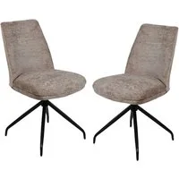 Jiexi Esszimmerstuhl Esszimmerstuhl 2er-Set, moderner Design-Polsterstuhl, hohe Stabilität
