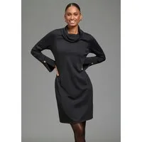 Laura Scott Jerseykleid aus elastischer Viskosemischung, figurumspielender Schnitt