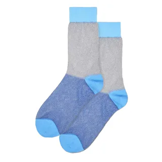 Leichte bunte dünne glitzernde Socken für Männer und Frauen