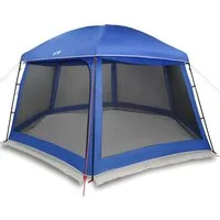 vidaXL Faltzelt Poolzelt mit abnehmbarem Überzelt Netzwänden Azurblau 512x458cm, (1 tlg)