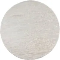 OTTO home Teppich Ariano, dezenter Glanz mit Hoch-Tief-Struktur, rund, Höhe: 12 mm, Vintage Design, Schrumpf Carving-Effekt, Wohnzimmer, Schlafzimmer