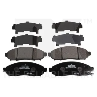 NK Bremsbel?ge vorne Nissan Evalia Leaf Np300 Nv200 Pathfinder 2,5