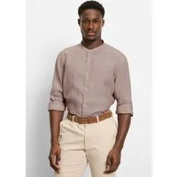 OLYMP Langarmhemd OLYMP Casual, regular fit, Stehkragen
