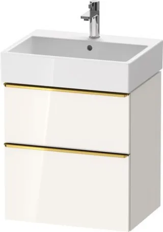 Duravit D-Neo Waschtischunterbau wandhängend Weiß Hochglanz 584x442x625 mm - DE4371034220000 DE4371034220000