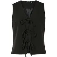 pieces Shirttop PCFRIDA SL V-NECK TIE TOP D2D FSY