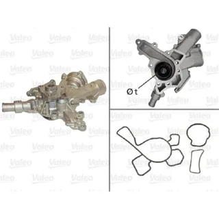 Valeo Wasserpumpe Opel Agila Astra Corsa