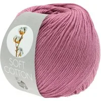 LANA GROSSA SOFT COTTON Häkelwolle, 140 m (weiches, vielseitiges Garn für höchsten Tragekomfort), 50 g
