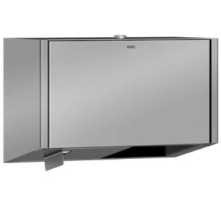 KWC Aquarotter WC-Doppelrollenhalter, EXOS, Edst., Aufputz, 280x193x147 mm, 3600008900 3600008900