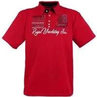 Lavecchia Poloshirt Lavecchia Herren Poloshirt LV-4688 (Rot, 6XL) Herren Polo Shirt