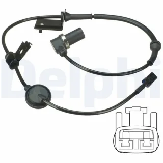 Delphi ABS-Sensor vorne rechts Hyundai Santa Fe 1