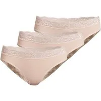 Nina Von C. Jazz-Pants Slips 3er Pack Slipboutique (Spar-Set, 3-St) Jazz Pants - Baumwolle - Mit Spitzen-Details, Perfekte Passform