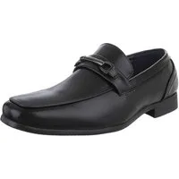 Coolwalk Elegante Herrenschuhe – Komfortable Loafer für jeden Anlass Slipper (89229245) Blockabsatz Business-Schuhe in Schwarz