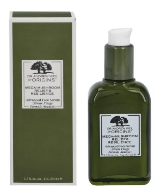 Origins Dr. Weil Mega-Mushroom R&R Advanced Face Serum.