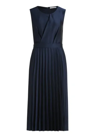 Betty & Co - Chiffonkleid dunkelblau - Gr. - 36