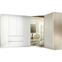 rauch Schrank-Set Kleiderschrank Schrank Garderobe Wäscheschrank Ankleide NIDDA, (Set, Größe 298x208 cm), grifflose Front sowie Push-to-Open Funktion MADE IN GERMANY