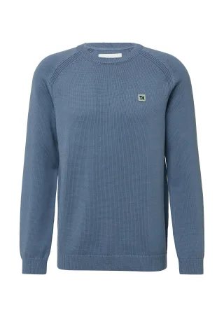 s.Oliver - Strickpullover blau - Gr. - S