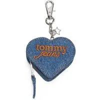 Tommy Jeans Geldbörse TJW COOL DENIM HEART COIN PURSE, Damen Mini Geldbeutel, Portmonnaie mit Reißverschluss