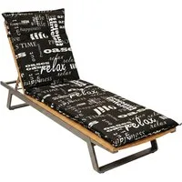 Spetebo Liegenauflage Universal Sonnenliegen Polsterauflagen 190 x 60 cm, (1 St), Polster Liegekissen für Gartenliegen