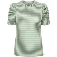 ONLY T-Shirt IBEN (1-tlg) Drapiert/gerafft