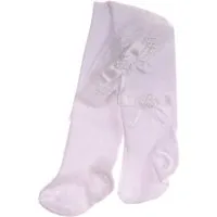 La Bortini Strumpfhose Zauberhaftes Strumpfhose Stirnband Set in Weiß mit Schleifchen mit Schleifchen