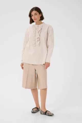 Kurzarm-Bluse CUkosy Kurzarm-Bluse Relaxed fit