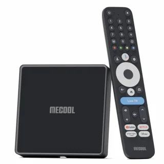 MECOOL MEon1 4K GTV S905X5M Android 14 TV Box 2GB 32GB WiFi6 Bluetooth 5.2 4K HDR Dolby Atmos Google Assistant Streaming