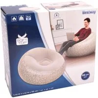 Bestway Sitzsack Bestway Sessel aufblasbar Sitzsack Luftsessel Lounge Luftmatratze