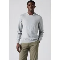 Levi's® Rundhalspullover LIGHTWEIGHT HM SWEATER Feingerippte Abschlüsse