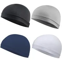 LuxusKollektion Beanie Mütze Fahrradmütze Laufmütze Herren Damen Einheitsgröße 4 Stück