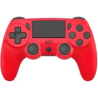 Athlix Gamepad Kabellos für PS4 PS3 PC, 6-Achsen Gyroskop Joystick Wireless Controller (8 Std. Akkulaufzeit, USB & Bluetooth, integriertes Touchpad)