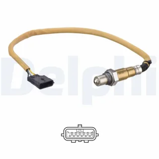 Delphi Lambdasonde vor Katalysator Dacia Logan Sandero Renault Clio