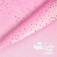 kullaloo Stoff - SuperSoft SPARKLE (0,75 m x 1 m)