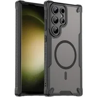 CoolGadget Handyhülle Defender Series Handy Hülle für Samsung Galaxy S22 Ultra 6,8 Zoll, Magsafe TPU Schlicht Robust Schutzhülle für Galaxy S22 Ultra Hülle