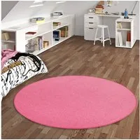 Snapstyle Veloursteppich Trend Velours Teppich Joy Rund, Rund, Höhe: 5 mm