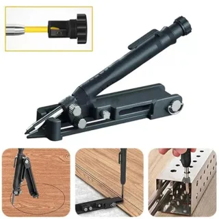 Multi-function Scribing Tool DIY Woodworking Adjustable Plastic/Metal Profile Scribing Ruler Contour Gauge Scribe Compas