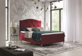 Boxspringbett Schlafzimmerbett DURMUS 140x200cm in div. Farbvarianten