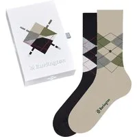 Burlington Socken Basic Gift Box Socken mit Geschenkbox (2-Paar) mit Geschenkbox