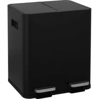 OTTO home Mülleimer Garrin, Soft Close, m. 2 Fächern, Fassungsvermögen 2x15 L bzw. 2x30 L, Mülltrennsystem mit 2 separaten Innenbehältern und Fußtrittpedalen