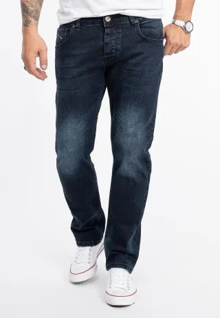 Rock Creek Jeans Straight Leg Blau