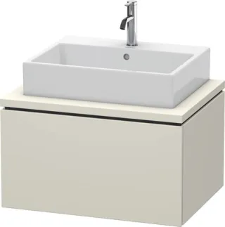 Duravit L-Cube Konsolenwaschtischunterbau wandhängend Taupe Matt 720x547x400 mm - LC581109191 LC581109191