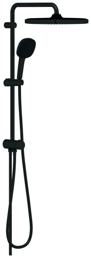 GROHE Duschsystem Tempesta 250 Cube 26977_1 Umst. KB T. 250 Cube matt black, 269772431 269772431