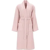 Vossen Bademantel Siam, ideal für Sauna & Spa, Hotelbademantel, Morgenmantel, Langform, Baumwoll-Mix, Kimono-Kragen, Gürtel, Waffelpique