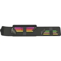 Wera Schraubendreher, (9 St), Winkelschraubendrehersatz Bicycle Set 4