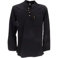 Guru-Shop Hemd & Shirt Freizeithemd, Yoga Hemd, Schlupfhemd, Goa.. Ethno Style, alternative Bekleidung
