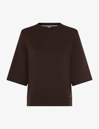 Brax Damen Sweatshirt Style BERTA M brunette, dunkelbraun, Gr. 34