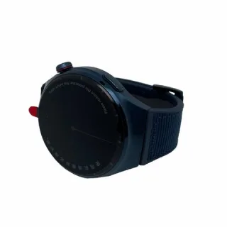Huawei Watch 4 Pro 48mm pro Kunststoffarmband blau Titangehäuse blau