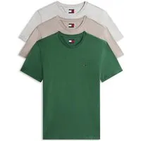 Tommy Jeans T-Shirt TJM EXTRA SLIM 3 PACK (Packung, 3-tlg) Mit Rundhalsausschnitt