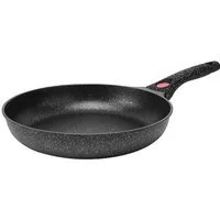 GLIESE Bratpfanne Pfanne 28 cm beschichtete pfanne, Aluminium, Abnehmbarer Griff