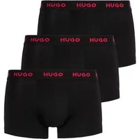 HUGO Trunk TRUNK TRIPLET PACK (Packung, 3-St) mit Logoschriftzug auf dem Bund